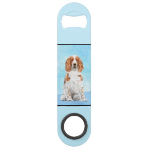 Welsh Springer Spaniel Painting - Original Dog Art