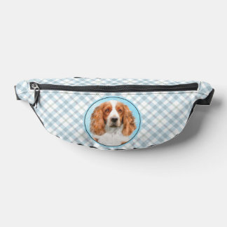 Welsh Springer Spaniel Painting Original Dog Art Bum Bags