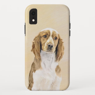 Welsh Springer Spaniel Painting - Original Dog Art iPhone XR Case