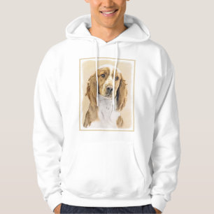 Welsh Springer Spaniel Painting - Original Dog Art Hoodie
