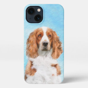 Welsh Springer Spaniel Painting - Original Dog Art iPhone 13 Case