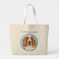 Welsh Springer Spaniel Painting Original Dog Art