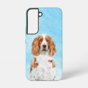 Welsh Springer Spaniel Painting - Original Dog Art Samsung Galaxy Case