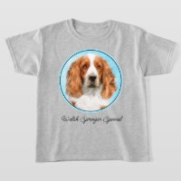 Welsh Springer Spaniel Painting - Original Dog Art