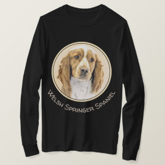 Welsh Springer Spaniel Painting - Original Dog Art T-Shirt