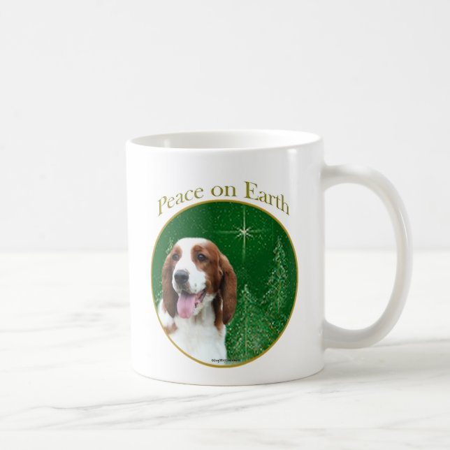 Welsh Springer Spaniel Peace Coffee Mug (Right)