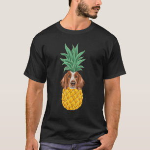 Welsh Springer Spaniel Pineapple Dog T-Shirt