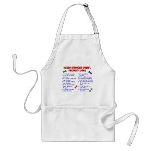 WELSH SPRINGER SPANIEL Property Laws 2 Standard Apron