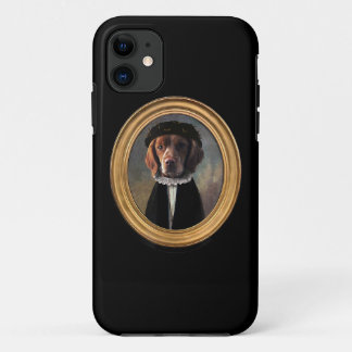 Welsh Springer Spaniel Renaissance Painting Dog iPhone 11 Case