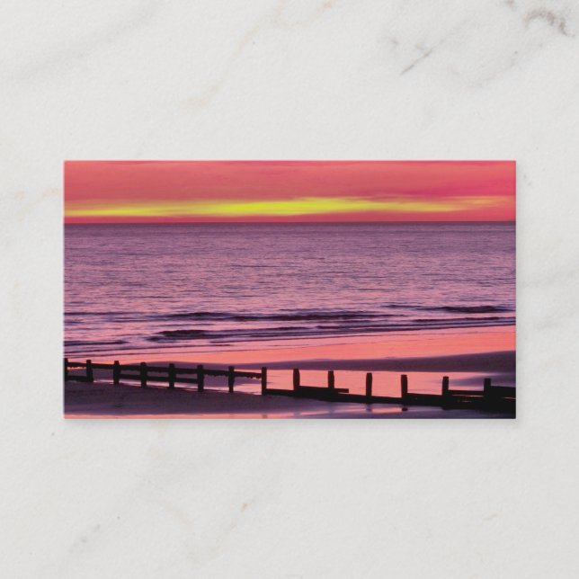 WELSH SUNSET BUSINESS CARD (Front)