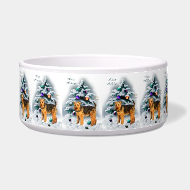 Welsh Terrier Christmas  (Front)