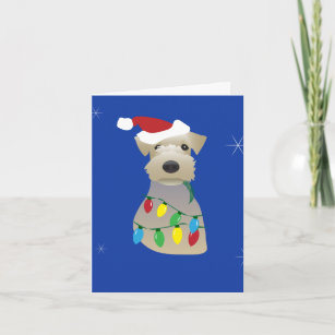 Welsh Terrier Christmas Card
