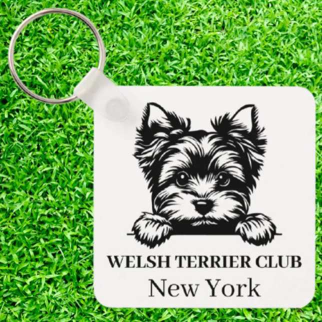 Welsh Terrier Club Key Ring (To celebrate our shared passion, we’ve handpicked a delightful range of terrier-themed accessories. )