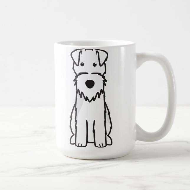 Welsh Terrier Dog Cartoon Coffee Mug (Right)