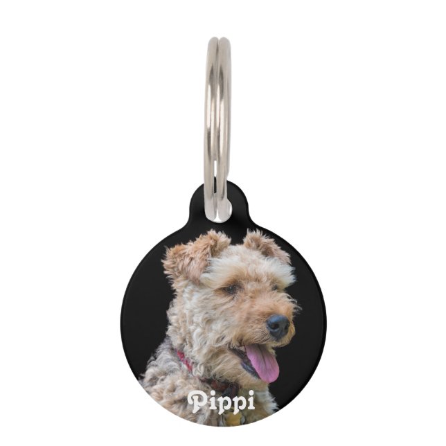 Welsh Terrier Dog Tag (Front)