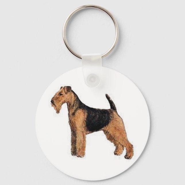 Welsh Terrier Key Ring (Front)