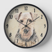 Welsh Terrier Painting - Cute Original Dog Art