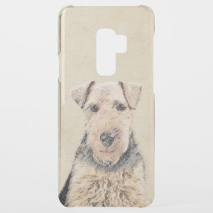 Welsh Terrier Painting - Cute Original Dog Art Uncommon Samsung Galaxy S9 Plus Case