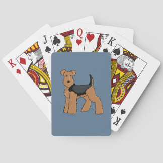 Welsh Terrier playing cards
