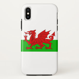 Welsh / Wales Flag - Cymru High Quality Image iPhone X Case