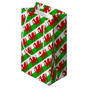 Welsh / Wales Flag - Cymru High Quality Image Small Gift Bag