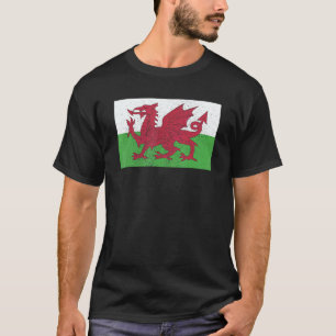 Welsh Wales Flag Pride Welsh Flag T-Shirt