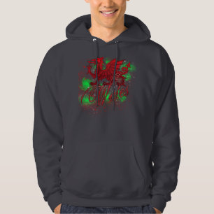 Welsh, Wales Hoodie, St. David's Day Hoodie