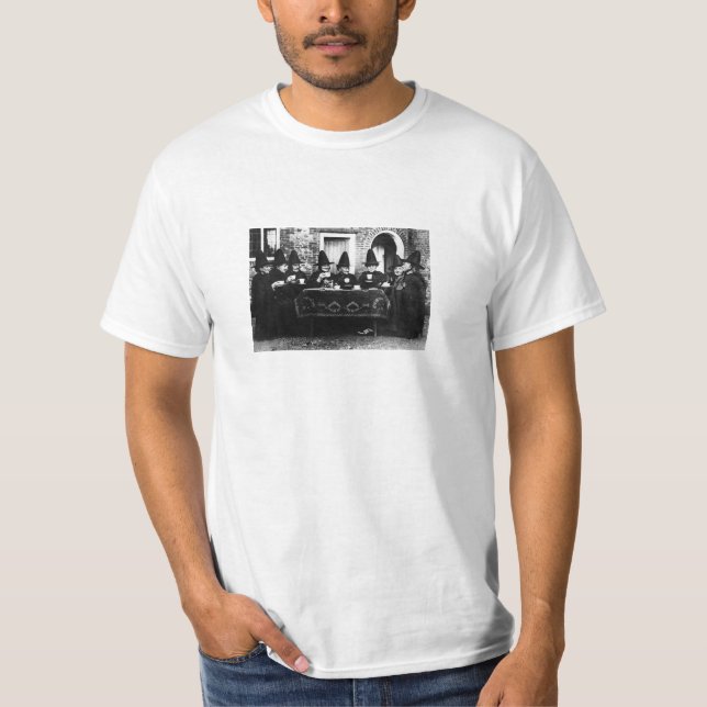 Welsh Witches - Tea Party Vintage T-Shirt (Front)