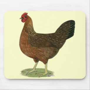 Welsummer Hen Mouse Mat