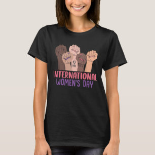 Weltfrauen Tag Stolz T-Shirt