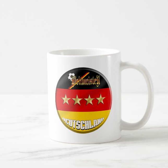Weltmeister Deutschland Germany World Champions Coffee Mug (Right)