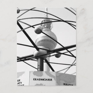 Weltzeituhr Fernsehturm Berlin No.1 Postcard