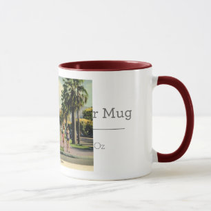 Welwood Library, Palm Springs, California Vintage Mug