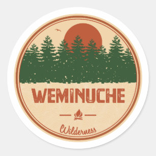 Weminuche Wilderness Colorado Classic Round Sticker