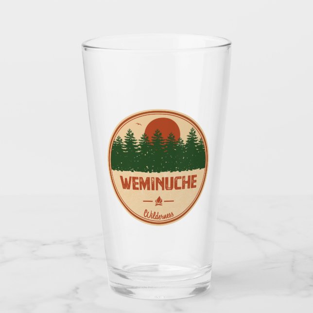 Weminuche Wilderness Colorado Glass (Front)