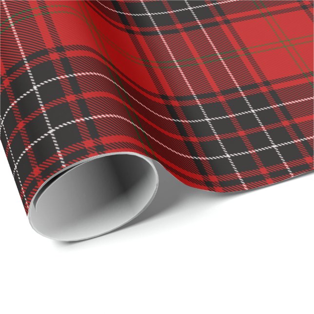 Wemyss Clan Tartan Wrapping Paper (Roll Corner)