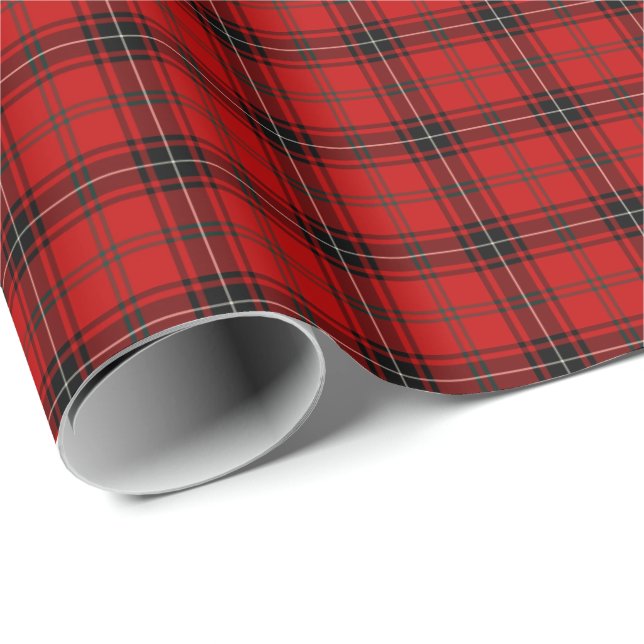 Wemyss Clan Tartan Wrapping Paper (Roll Corner)