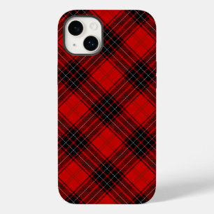 Wemyss tartan red black plaid Case-Mate iPhone 14 plus case