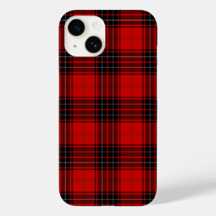 Wemyss tartan red black plaid Case-Mate iPhone 14 case
