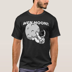 Wen Moon Meme Bitcoin Blockchain Crypto T-Shirt