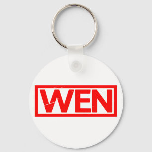 Wen Stamp Key Ring