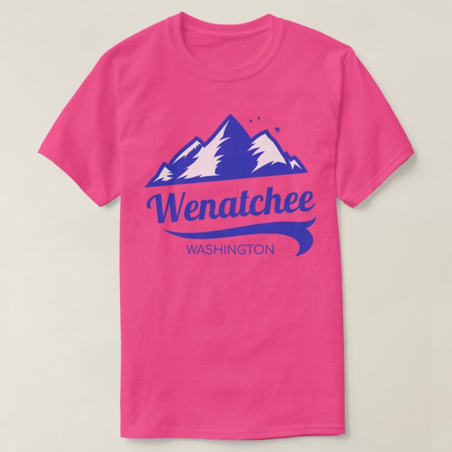 Wenatchee Mission Ridge ski Washington 1 T-Shirt (Design Front)