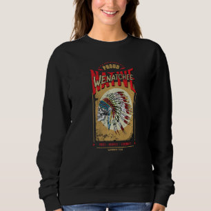 Wenatchee Native American Indian Warrior Tribe Pro Sweatshirt