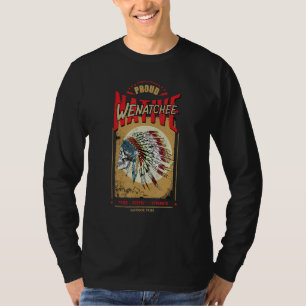 Wenatchee Native American Indian Warrior Tribe Pro T-Shirt