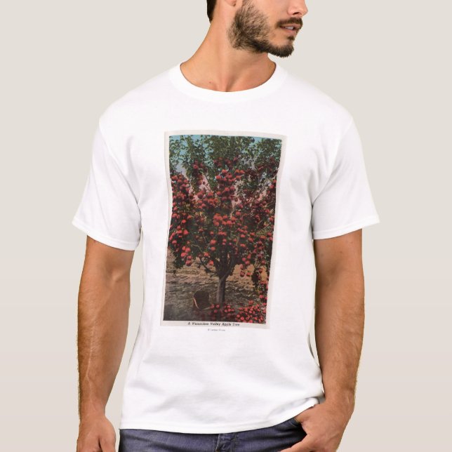 Wenatchee, WAA Wenatchee Valley Apple Tree T-Shirt (Front)