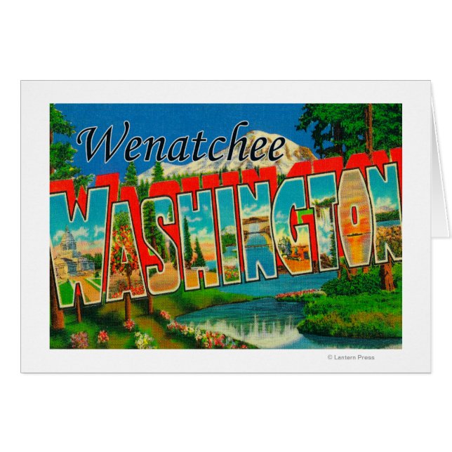Wenatchee, WashingtonLarge Letter Scenes (Front Horizontal)