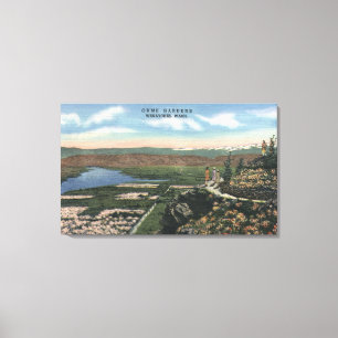 Wenatchee, WashingtonView of Ohme Gardens # 1 Canvas Print