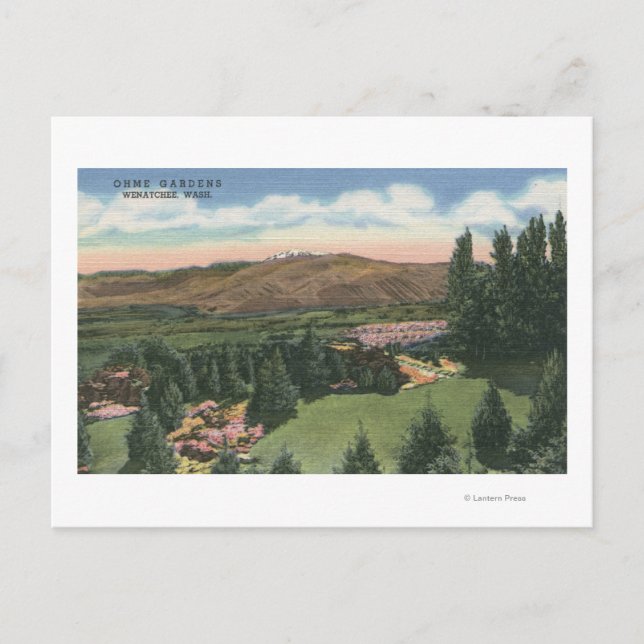 Wenatchee, WashingtonView of Ohme Gardens # 2 Postcard (Front)