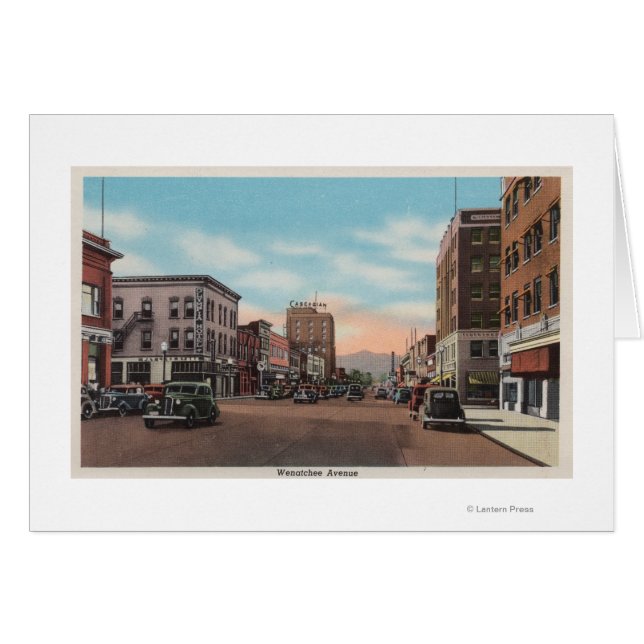 Wenatchee, WAStreet View of Wenatchee Ave. (Front Horizontal)