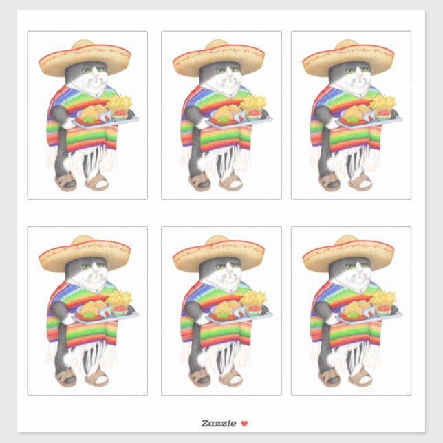 WENDELITO 14" (6 Small) Vinyl Sticker (Sheet)